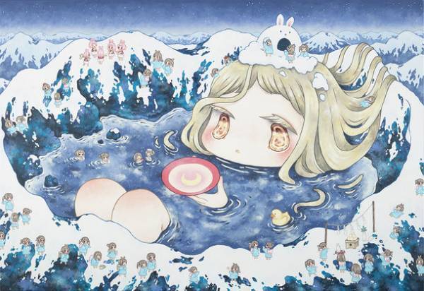 大自然を擬人化して描くアーティスト 金田涼子の活躍を振り返る、台湾初となる3年間の回顧展「幾星霜」が開催