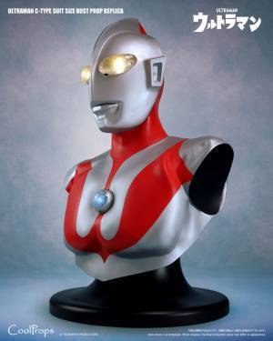 CoolPropsよりウルトラマン(Cタイプ)の1／1胸像「ULTRAMAN C-TYPE SUIT SIZE BUST PROP REPLICA」が2022年12月27日より受注開始！