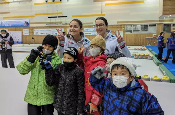 軽井沢国際カーリング選手権大会における交流イベントの開催
