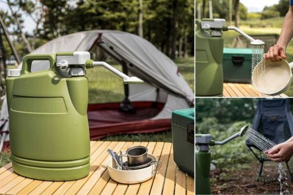 両手が使える幸せ！単三電池でどこでも快適水仕事　“魔法のアウトドアポンプ”日本先行予約販売を2023年2月20日(月)まで実施