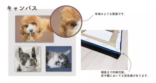 お気に入りのワンちゃん、ネコちゃんの写真を素敵なアートに。ペット愛好家の為のオンラインアイテムストア「Chouchou decorer(シュシュデコレ)」がオープン！