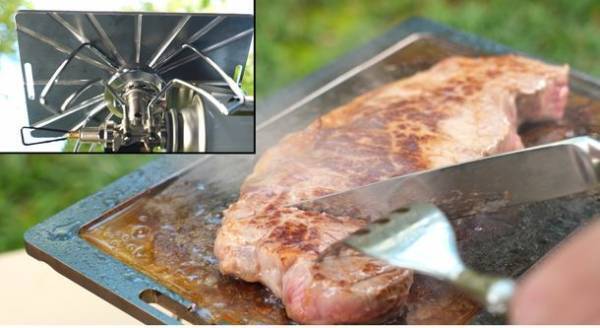 めがねの街鯖江発！精密金属加工メーカーの技術が詰まった肉焼き用極厚鉄板の新モデル！野外＆屋内使用の二刀流『覇鐵鉄板「嗜」』先行予約販売開始！