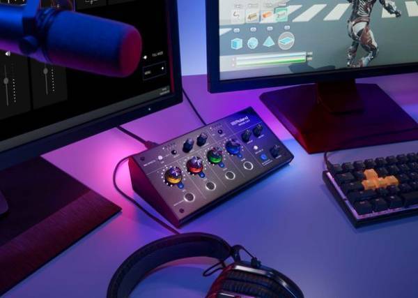 ローランド初のゲーム配信者向け機器　ゲーム配信のサウンドを格段にレベルアップするゲーミング・オーディオミキサーを発売