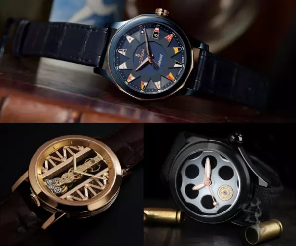 ユニセックスで楽しめるラグジュアリーウォッチ　スイス高級時計ブランド・コルムが『アドミラル』の新色ブラック×ゴールドを2023年1月24日発売