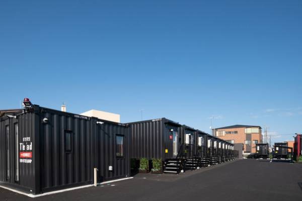 千葉県匝瑳市に災害時に出動するコンテナホテル「HOTEL R9 The Yard 匝瑳」が2023年春頃開業予定