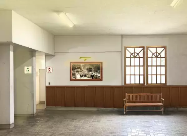 生駒ケーブル宝山寺駅をレトロ感溢れる駅にリニューアルします