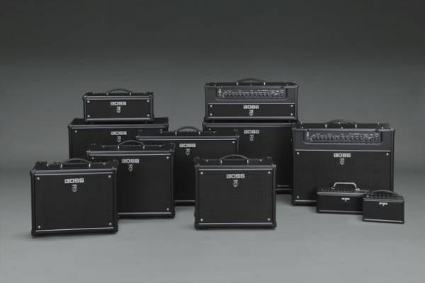 BOSSのギター・アンプ「KATANA」シリーズへ新たに3モデルが追加　～ステージからホーム・ユースまでさまざまな演奏環境に応える充実のラインアップ～