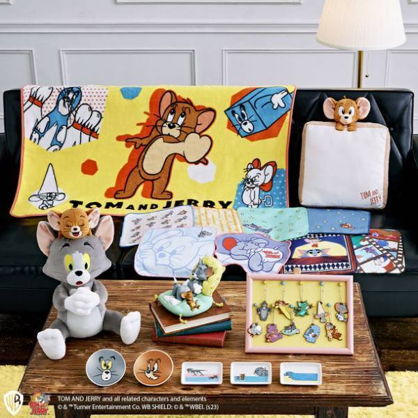 「トムとジェリー」の誕生日、2月10日に合わせて普段使いしやすいアイテムが満載の一番くじが初登場！