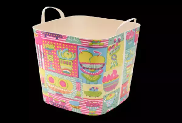 《「集める 重ねる 組み合わせる」収納のスタックストー》stacksto,の積み重ねる収納「baquet」が炭酸デザイン室のオリジナルブランド「TANSAN TEXTILE」とコラボレーション　2023年2月1日より公式オンラインストアなどで販売開始