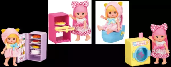 おうち遊びにぴったり！ポケットメルちゃんに「きほんの家具セット」が登場