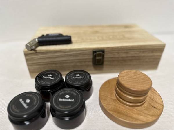 手軽に本格燻製！自宅のグラスでお酒や食材をスモーキーな香りで極上の1品に　『ReSmoked』をMakuakeにて1月19日より先行販売開始！