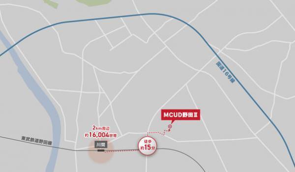 太陽光発電システムを導入した環境配慮型マルチテナント物流施設「MCUD野田II」竣工のお知らせ