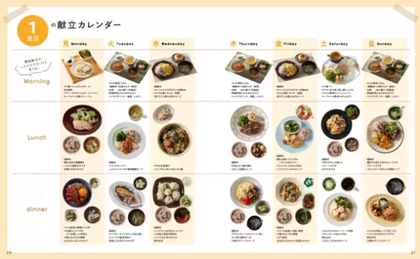 著者累計8.5万部突破の人気ダイエット講師の初のレシピ本『松田リエの12kgやせた！1か月献立カレンダー』　1月17日から事前予約開始！