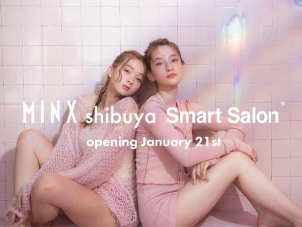 リアルとデジタルが融合した体験型サロンスペース完備！ヘアサロンの領域を超えた「MINX shibuya smart salon」　100坪の大型新店舗として1月21日(土)渋谷にグランドオープン