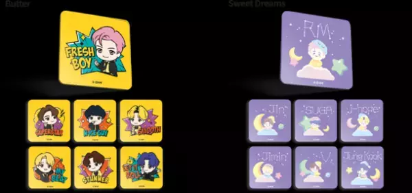 BTSのキャラクター「TinyTAN」の『アクリルマグネット付チョコレート』が2023年1月24日より発売