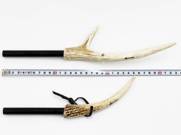 北海道産天然鹿の生え変わりで落ちた角を利用した「火ばさみ」と「ファイアスターター」を1月26日にMakuakeにて先行販売開始