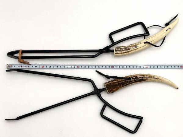 北海道産天然鹿の生え変わりで落ちた角を利用した「火ばさみ」と「ファイアスターター」を1月26日にMakuakeにて先行販売開始