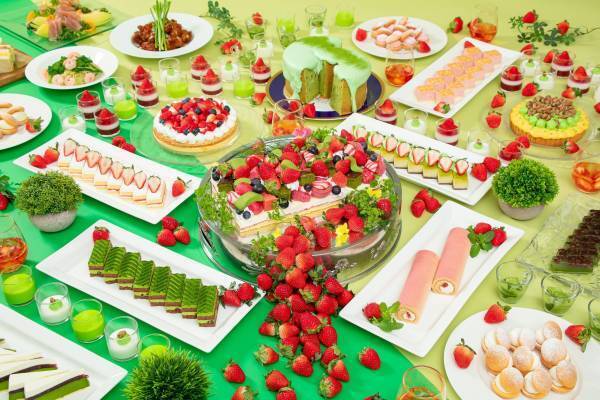 ホテル京阪 京橋 グランデ　レストラン「ロレーヌ」ストロベリーガーデンをイメージした“苺スイーツブッフェ”を2023年2月11日（土・祝）から土日祝限定で開催！