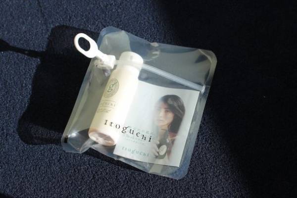 髪と身体にシルクを纏う、Itoguchi BODY & HAIR モイストシャンプー　期間限定「sequence MIYASHITA PARK」のバスアメニティとして登場！