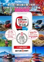 「富士山に一番近い鉄道」富士急行線 全線が2日間乗り放題！「富士急特急フリーきっぷ」をモバイルチケットで販売