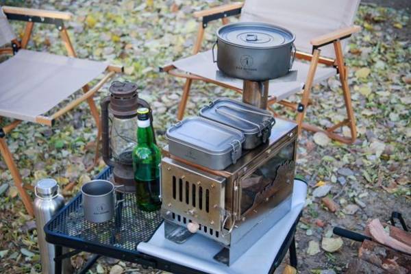 初登場アウトドア部門2位！新ブランド「A.S.F.OUTDOOR」から春キャンプに向けBBQもできる薪ストーブ『MAKIng STOVE』が2023年1月13日予約開始