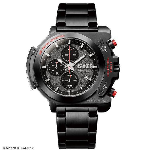 エヴァンゲリオンのワークブランド「A.T.FIELD EVANGELION WORK」よりタフなミリタリー仕様のクロノグラフが登場