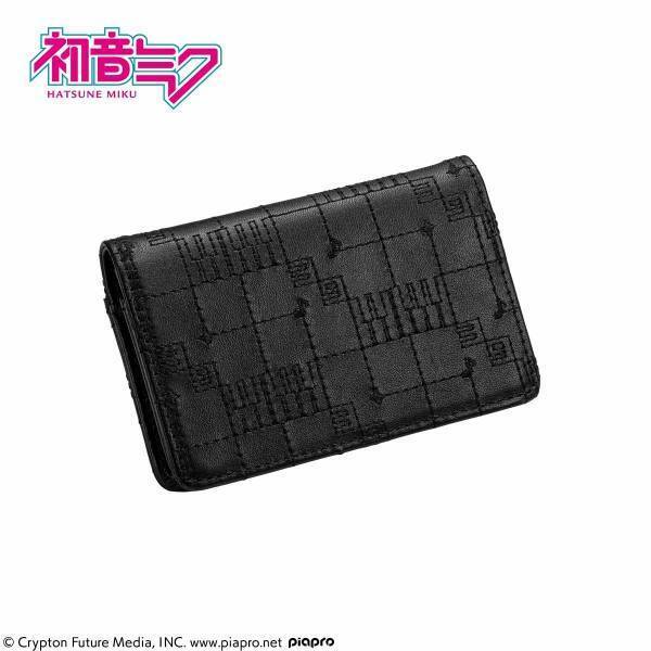 『初音ミク』をイメージしたスタイリッシュな本革財布と名刺入れがセットで登場！プレミコから販売開始