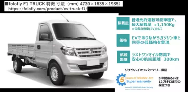 フォロフライのEVトラックを使用した再生可能エネルギー活用による環境配慮型シェアサイクルの実証実験が開始