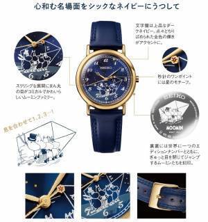 ムーミンの名場面を文字盤にデザインした、＜ムーミンファミリー ウオッチ＞新発売！