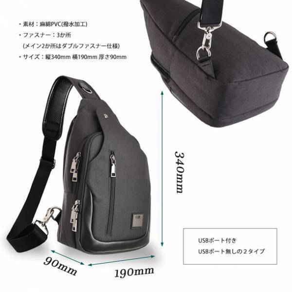 楽天市場で3冠達成！C two Q『ボディバッグ』累計販売個数60,000個突破