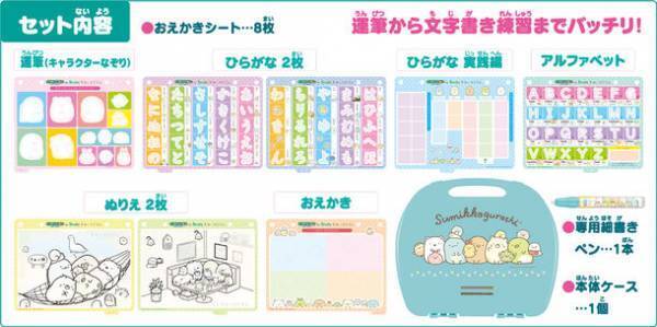 お習字デビューにぴったり！何回も書ける！スイスイおえかき「お習字入門水書きセット」が登場　主な玩具専門店・量販店で、2月4日(土)に発売いたします。