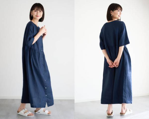 オーガニック素材を使った、3つの着丈が選べるワンピースを2月1日Makuakeにて先行販売を開始