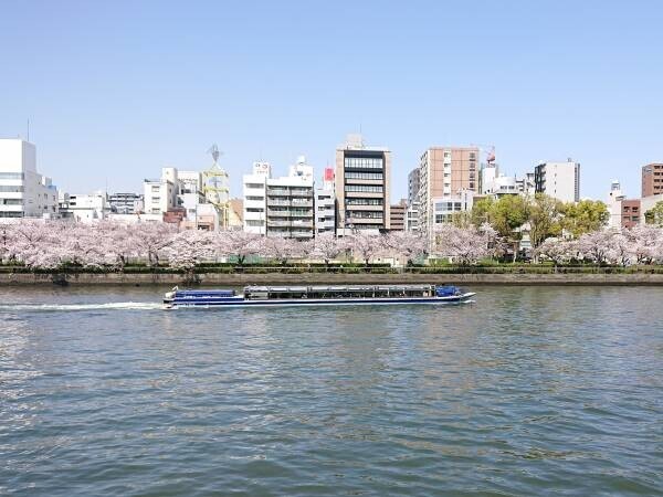 水都大阪の春を巡る「アクアライナー 大阪城お花見クルーズ」の予約受付を2月1日（水）より開始！