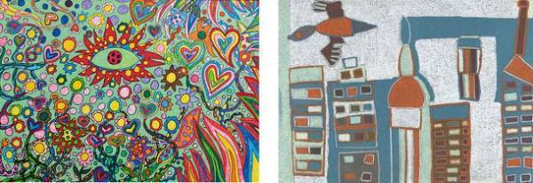 積水ハウス、障がいのあるアーティストの作品購入がその場でできる建設現場の仮囲いを利用した「積水ハウス地域のアート展」を開催