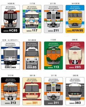 人気鉄道雑貨トレーディングシリーズに「東海鉄道シリーズ」が登場！～「アクリルスタンド」も初の製品化～