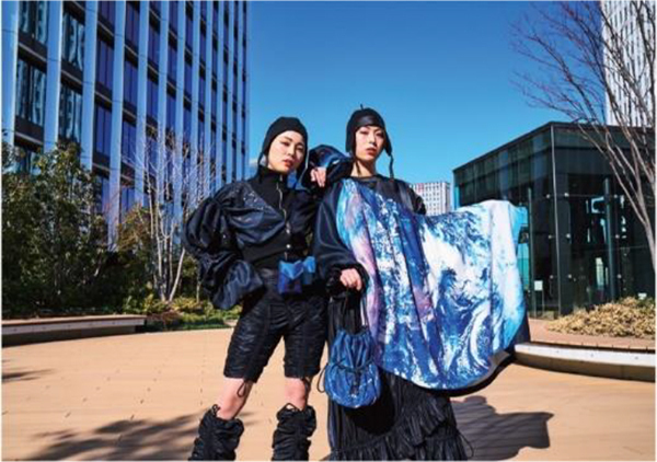 大阪モード学園とコラボレーションした初のアート企画フォトジェニックシティ梅田～梅田は、世界が振り向く無限の可能性であふれてる。～2023年2月20日(月)～3月5日(日)