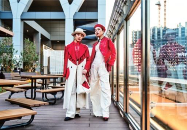 大阪モード学園とコラボレーションした初のアート企画フォトジェニックシティ梅田～梅田は、世界が振り向く無限の可能性であふれてる。～2023年2月20日(月)～3月5日(日)