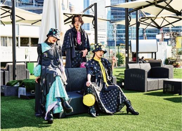 大阪モード学園とコラボレーションした初のアート企画フォトジェニックシティ梅田～梅田は、世界が振り向く無限の可能性であふれてる。～2023年2月20日(月)～3月5日(日)