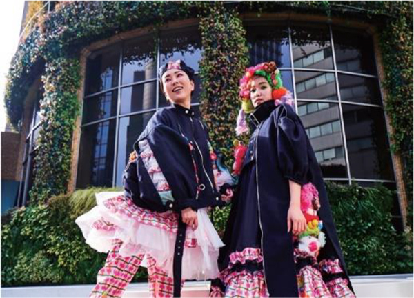 大阪モード学園とコラボレーションした初のアート企画フォトジェニックシティ梅田～梅田は、世界が振り向く無限の可能性であふれてる。～2023年2月20日(月)～3月5日(日)