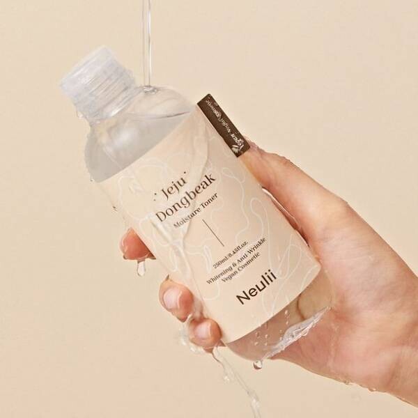 韓国スキンケアブランド「Neulii」ツバキ花の水を87％配合した「済州ツバキモイスチャートナー」を2月1日に発売！