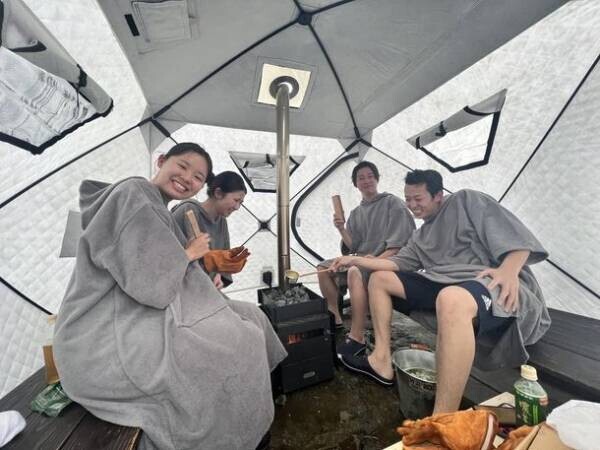 佐賀県・嬉野温泉の「轟の滝公園」に滝サウナができるキャンプ場「嬉野アウトドアフィールド」が2月7日プレオープン