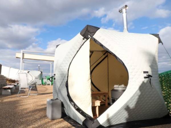 西日本初！エアストリームを使用したサウナ“SAUNA NEW HARVEST”が4月2日までの土・日・祝で開催