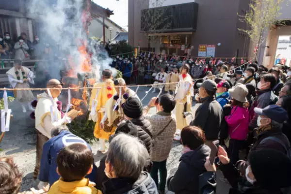 3年ぶり！大阪府吹田市　炎の祭典『吹田の火祭』を、狭い境内の常光円満寺にて2023年2月11日(祝)に開催
