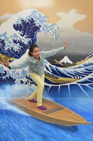 “和”をモチーフとした体験型アート施設「長瀞トリックアート有隣倶楽部」が2月25日(土)にオープン