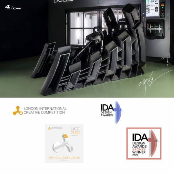 イギリスとアメリカの権威ある国際デザイン賞にて有限会社D-WEBERの5作品が受賞