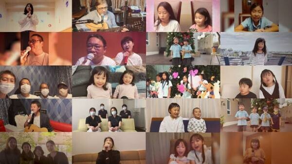 ハナフサマユ「感謝の手紙」新ミュージックビデオ「～みんなからの応援Ver～」が2月14日に公開