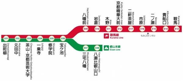 2023年4月1日（土）から「茶山」の駅名を「茶山・京都芸術大学」に変更します