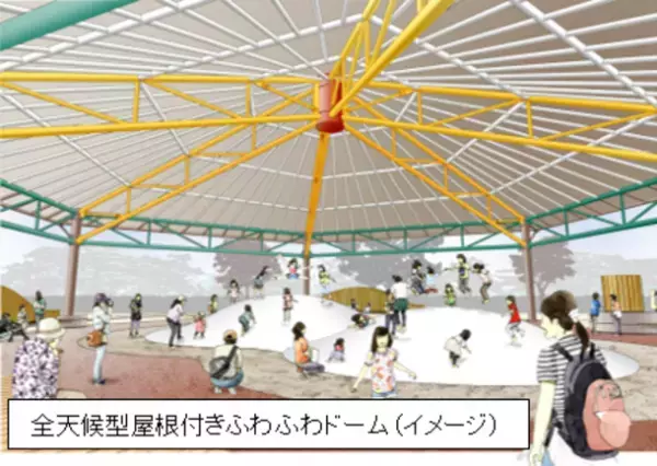 鳥取砂丘こどもの国50周年記念遊具の整備へ　クラウドファンディングにより寄附募集を開始