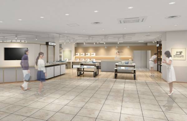 ジャノメのパイロットショップ“つくる喜びと出会う場所”「Bobinage Famille(ボビナージュ ファミーユ) 溝口」がマルイファミリー溝口内に2月24日オープン