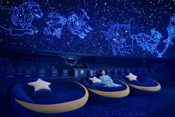 撮影OK！プラネタリウムでお花見気分「桜ウェルカムドーム」3月1日スタート！